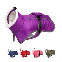 HKM-354707 Thick Warm Waterproof Cotton Coat for Dogs - Autumn and Winter Pet Clothing