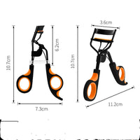 HKM-338067 Double Color Curling Eyelash Curler - Portable Design with Colorful Handles