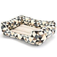 HKM-971475 Cotton Printed Dog Cushion with Standing Dog Design - Available in Three Sizes