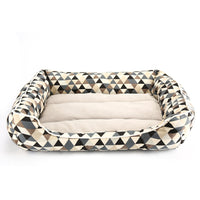 HKM-971475 Cotton Printed Dog Cushion with Standing Dog Design - Available in Three Sizes