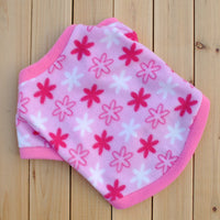 HKM-118099 Cozy Polar Fleece Hoodie for Pets - Autumn & Winter Styles Available in Various Colors and Prints