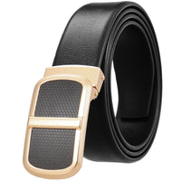HKM-556563 Smooth Leather Buckle Belt - Model LY35-23034-4