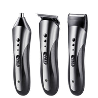 HKM-444307 Electric Stainless Steel Hair Clipper for Wet and Dry Shaving - 8-Hour Charge, Washable Design