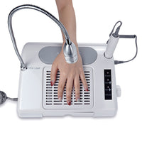 HKM-065811 Electric Multifunctional Nail Polisher 65W with LCD Display, 35000rpm Speed, Portable Handle and Dual Control Modes