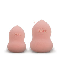 HKM-370515 Non-Latex Makeup Sponge Set for Foundation and Concealer - Soft Blending Sponges with Protective Cover