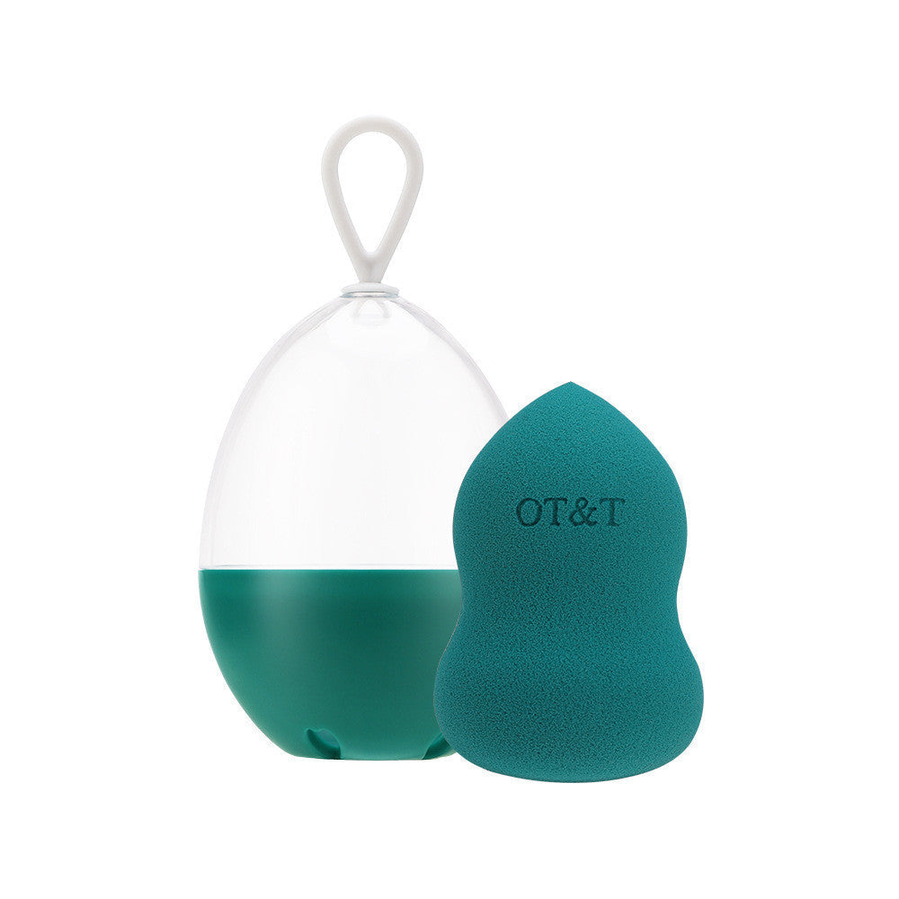 HKM-370515 Non-Latex Makeup Sponge Set for Foundation and Concealer - Soft Blending Sponges with Protective Cover