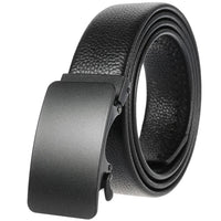 HKM-162195 Men's 35mm Automatic Buckle Genuine Leather Belt - Stylish and Durable Fashion Accessory