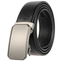 HKM-162195 Men's 35mm Automatic Buckle Genuine Leather Belt - Stylish and Durable Fashion Accessory