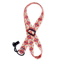 HKM-176019 Comfortable Polyester Four-String Ukulele Strap - 25MM x 1.35M Size