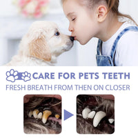 HKM-941075 Pet Oral Care Spray for Cats and Dogs - Fresh Breath and Gum Health with Tea, Licorice, and Mint Extracts