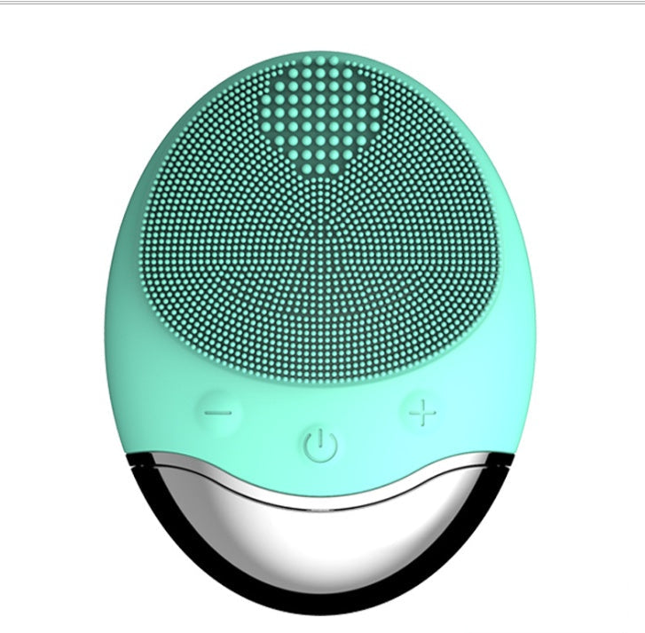 HKM-343699 Electric Bamboo Charcoal Silicone Cleansing Device for Deep Pore Cleanse and Skin Rejuvenation