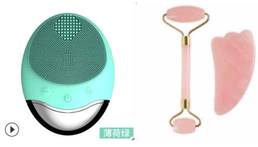HKM-343699 Electric Bamboo Charcoal Silicone Cleansing Device for Deep Pore Cleanse and Skin Rejuvenation