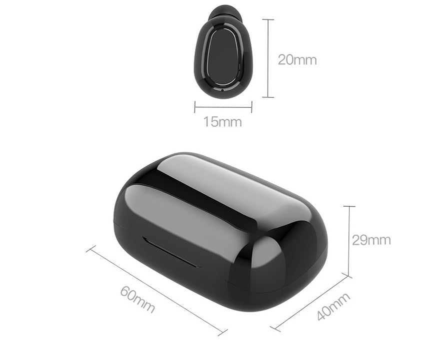 KTX-982867 L22 Wireless Bluetooth Mini Earphones with Voice Control and Multi-Point Connection