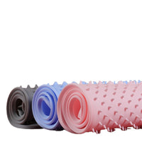 HKM-356627 Cat Foot Pad for Litter Box Area - Prevents Rubbing and Mess, Available in Gray, Pink, Blue, and Purple, Dimensions: 52cm x 36cm