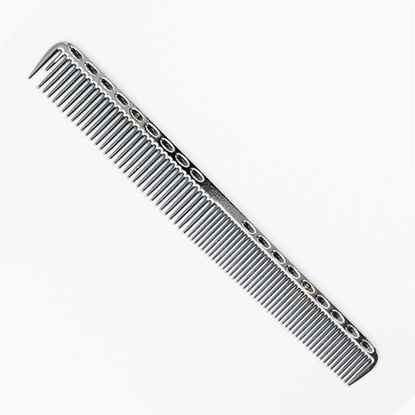 HKM-379091 Space Aluminum Haircut Comb in Rose Gold, Silver, Gold, and Bronze – Perfect for Salon and Home Use
