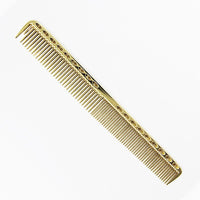 HKM-379091 Space Aluminum Haircut Comb in Rose Gold, Silver, Gold, and Bronze – Perfect for Salon and Home Use