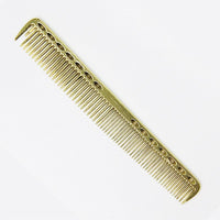 HKM-379091 Space Aluminum Haircut Comb in Rose Gold, Silver, Gold, and Bronze – Perfect for Salon and Home Use