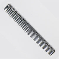 HKM-379091 Space Aluminum Haircut Comb in Rose Gold, Silver, Gold, and Bronze – Perfect for Salon and Home Use