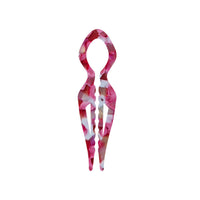 HKM-591507 Elegant Non-slip U-shaped Hairpin in Various Colors and Prints