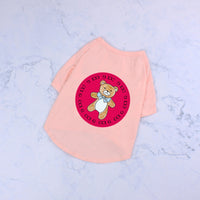HKM-933843 Cotton Short Sleeve T-Shirt for Pets - Casual and Comfortable Wear
