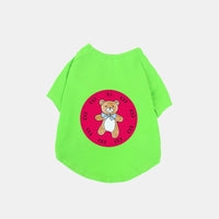 HKM-933843 Cotton Short Sleeve T-Shirt for Pets - Casual and Comfortable Wear