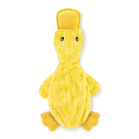 HKM-103059 Interactive Plush Dog Duck Toy for All Breeds - Squeaky, No-Stuffing Design for Chewing and Playing
