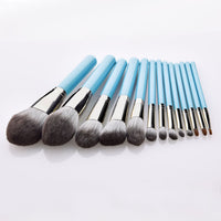 HKM-018131 13-Piece Professional Makeup Brush Set with High-Grade Wooden Handles and Synthetic Hair