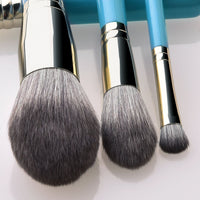 HKM-018131 13-Piece Professional Makeup Brush Set with High-Grade Wooden Handles and Synthetic Hair