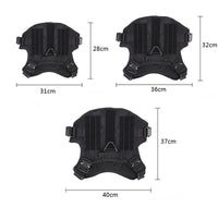 HKM-564627 Portable Tactical Dog Vest with Leash - Military-Grade Nylon, Available in Black, Brown, Army Green