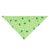 HKM-619987 Summer Fruit Cartoon Dog Saliva Towel - Lemon, Pineapple, Avocado & More - 65x45cm Cloth Design