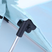 HKM-389907 Aluminum Alloy Folding Beach Chair for Outdoor Camping and Relaxation