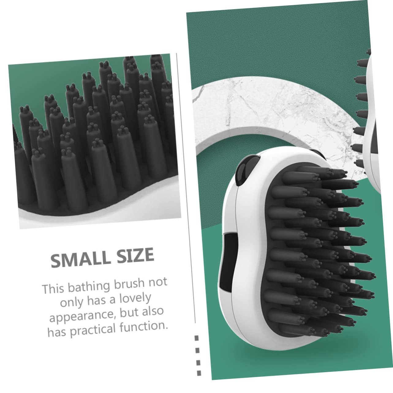 HKM-232979 Pet Grooming Bath Brush Set - Dog & Cat Cleaning Glove and Hair Removal Tool for Easy Pet Care