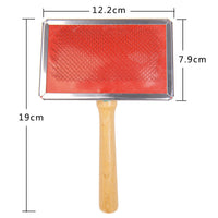 HKM-887891 Wooden Handle Pet Comb for Dogs and Cats ¨C Solid Wood Beauty Comb with Needle, Available in Multiple Sizes