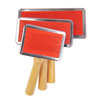 HKM-887891 Wooden Handle Pet Comb for Dogs and Cats ¨C Solid Wood Beauty Comb with Needle, Available in Multiple Sizes