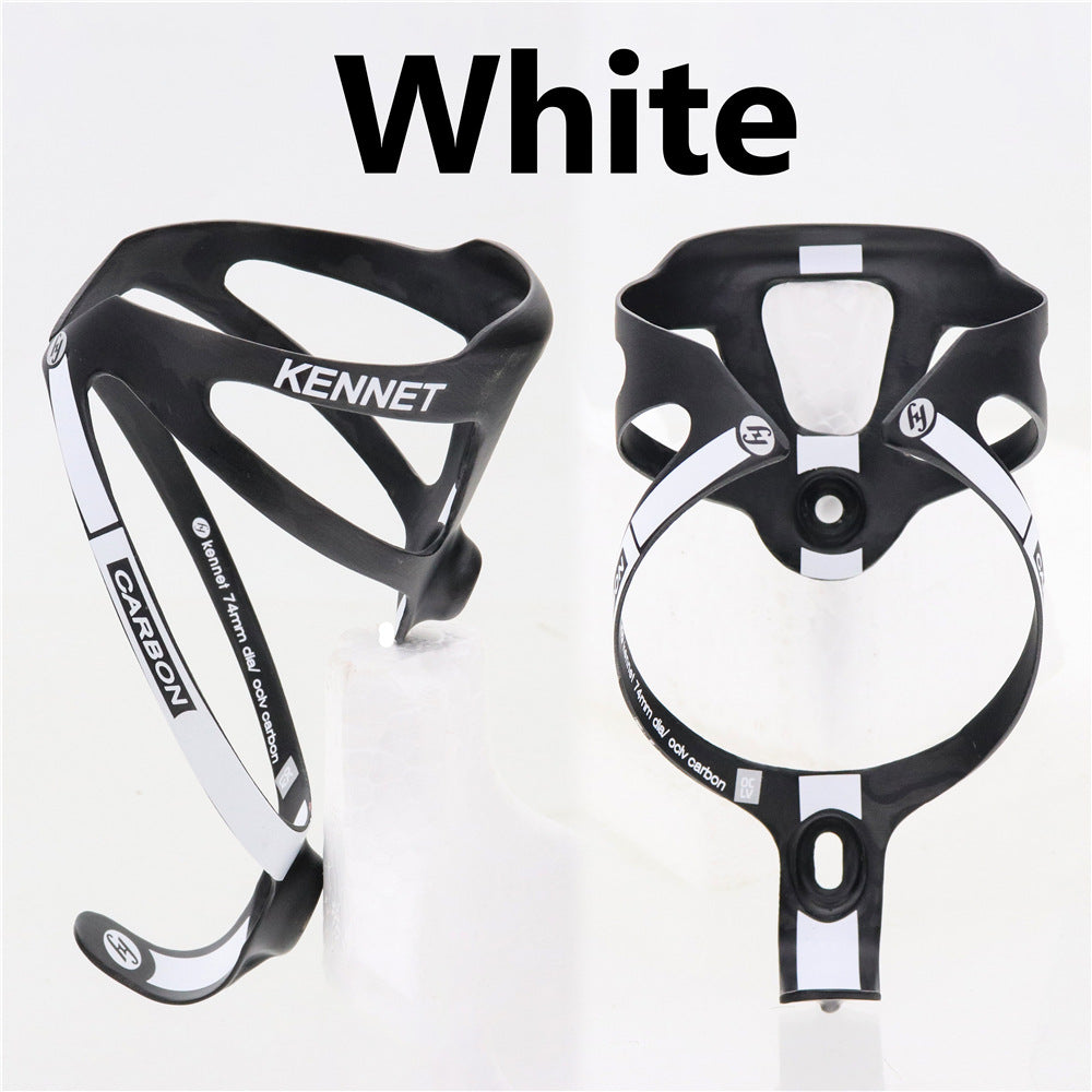 HKM-111123 Ultra-Lightweight Carbon Fiber Bottle Holder - 2 Pieces, Matte Finish, 6 Color Options