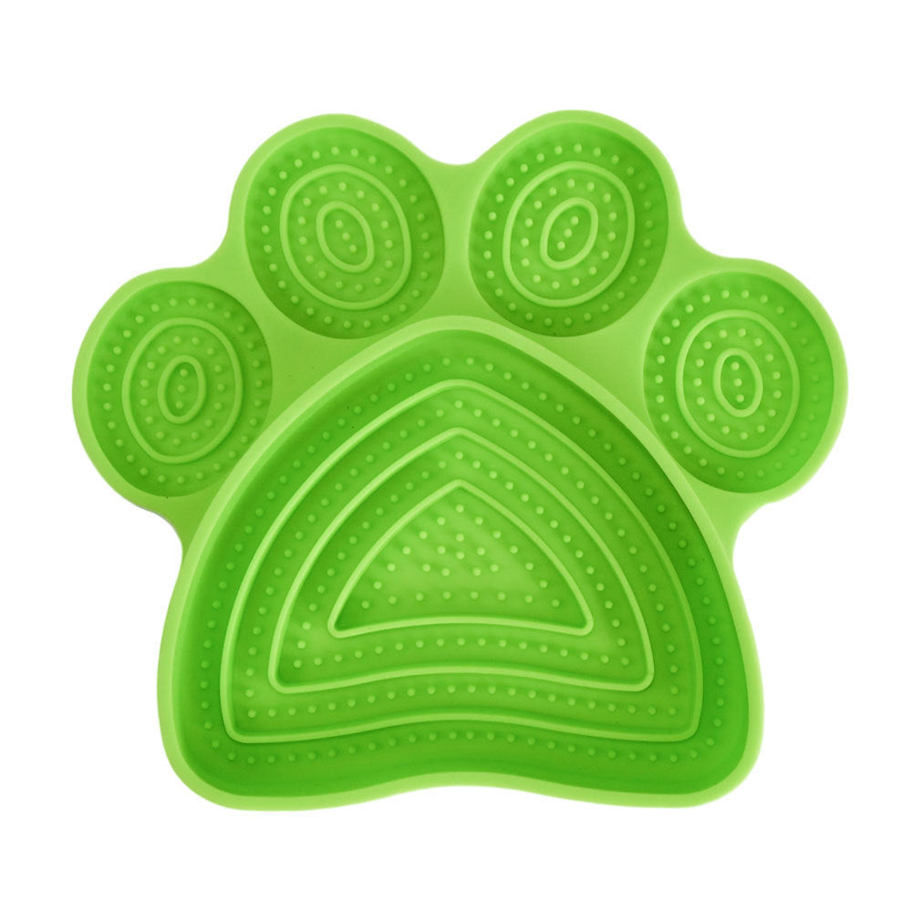 HKM-603283 Silicone Licking Pad with Suction Cup for Dogs - Slow Feed Food Bowl