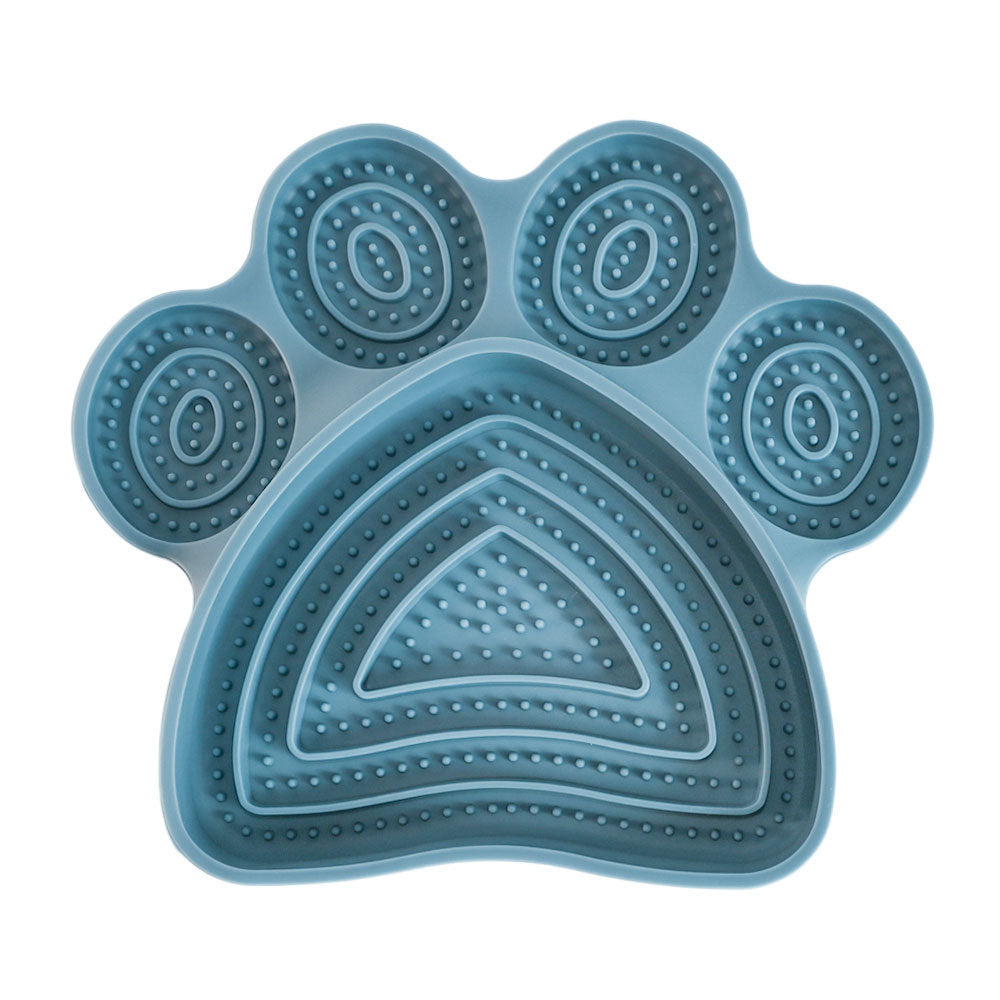 HKM-603283 Silicone Licking Pad with Suction Cup for Dogs - Slow Feed Food Bowl
