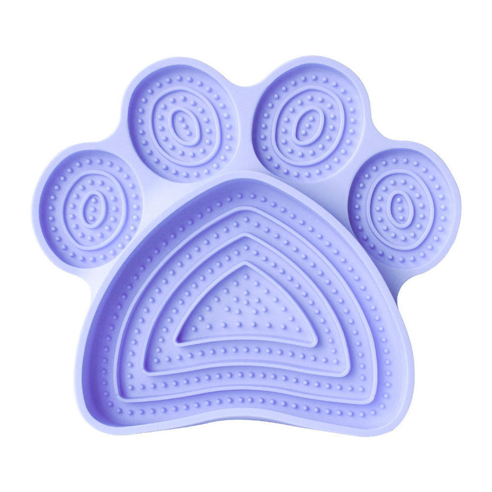 HKM-603283 Silicone Licking Pad with Suction Cup for Dogs - Slow Feed Food Bowl