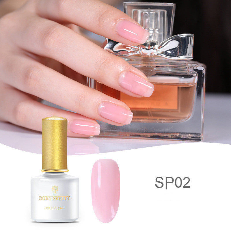 HKM-368787 Fat Jelly Nail Polish Glue - 6ml, 12 Color Options for Stunning Nail Art
