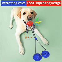 HKM-951251 Indestructible Large Dog Chew Toy with Suction Cup for Aggressive Chewers