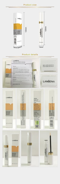 HKM-605651 Eyelash Growth Essence for Enhanced Volume and Length - 2.4mL