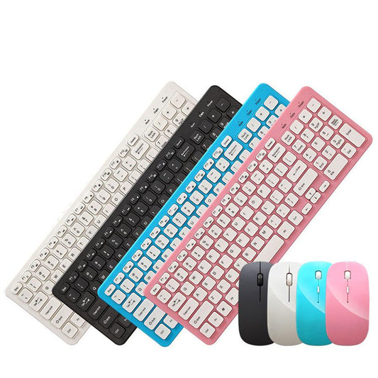 KTX-270675 Wireless Keyboard and Mouse Set with Adjustable DPI and Ergonomic Design, Silent Operation, Chocolate Keycaps