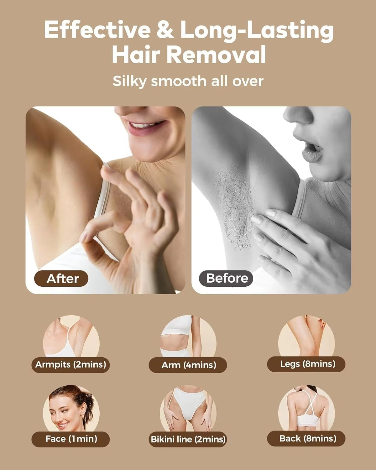 HKM-908819 Premium Hair Removal Device for Smooth Skin