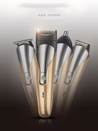 HKM-743315 Multifunctional Electric Hair Clipper with Adjustable Blades for Haircutting, Shaving, and Trimming