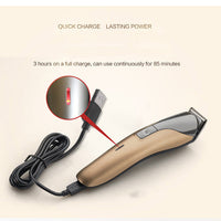 HKM-743315 Multifunctional Electric Hair Clipper with Adjustable Blades for Haircutting, Shaving, and Trimming