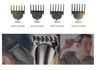 HKM-743315 Multifunctional Electric Hair Clipper with Adjustable Blades for Haircutting, Shaving, and Trimming