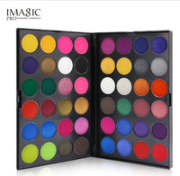 HKM-407891 48-Color Double Layer Eye Shadow Palette - Earth Tone Makeup Disc