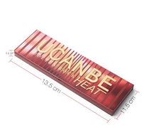 HKM-046291 Molten Rock Heat 12-Color Eyeshadow Palette - Warm Nude Shimmer & Matte Shades for Smoky Looks