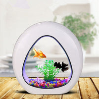 HKM-516179 Acrylic Desktop Fish Tank Aquarium - Small or Large Sizes Available