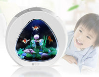 HKM-516179 Acrylic Desktop Fish Tank Aquarium - Small or Large Sizes Available
